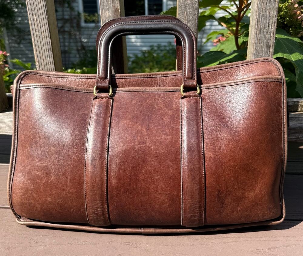 Vintage Coach Embassy Briefcase Style Bag